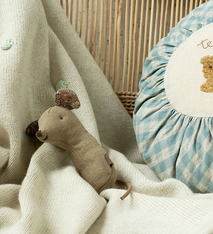 Maileg Rattle - Lullaby Friends - Mouse - Light Umber