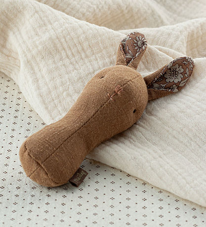 Maileg Rattle - Lullaby Friends - Rabbit - Chocolate