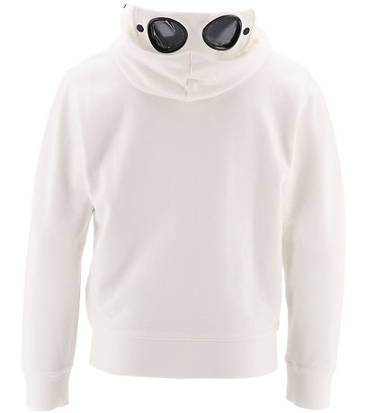 C.P. Company Cardigan - Gauze White w. Sunglasses