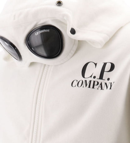 C.P. Company Cardigan - Gauze White w. Sunglasses