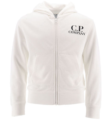 C.P. Company Cardigan - Gauze White w. Sunglasses