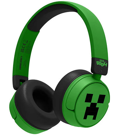 OTL Headphones - Minecraft - On-Ear Kids - Wireless - Green