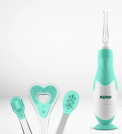 Neno Elektrisk tandborste m. Ljus - Denti - Grön
