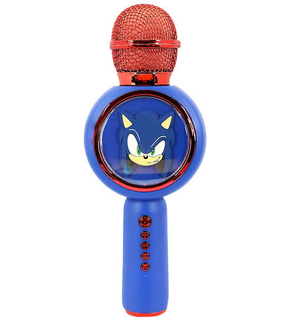 OTL Mikrofon - Sonic Der Igel - LED - Karaoke Wireless - Blau