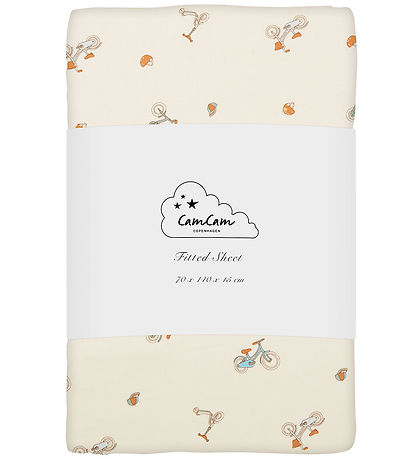 Cam Cam Laken - 70x140x15 cm - Sykler