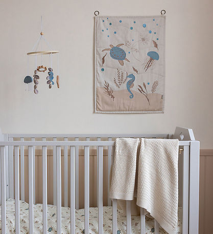 Cam Cam Teppi - 70x50 cm - Sea Garden