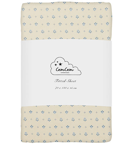 Cam Cam Bed Sheet - 70x140x15 cm - Capri