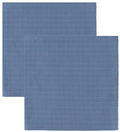 Cam Cam Spucktücher - 70x70 cm - 2er-Pack - Deep Blue