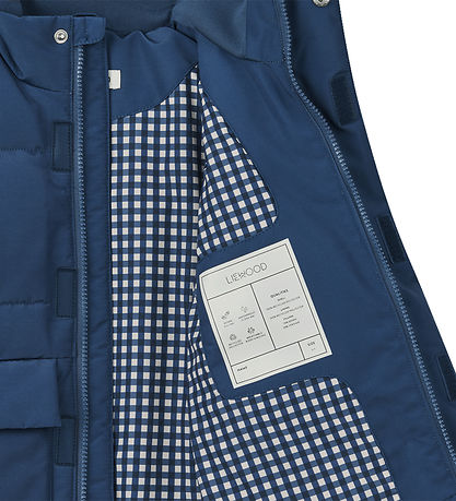 Liewood Puffer Jacket - Rocka - Indigo Blue