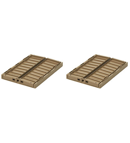 Liewood Klappbox - 25x18x9,5 cm - Small - 2er-Pack - Hafer