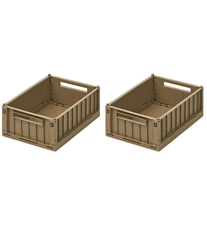 Liewood Klappbox - 25x18x9,5 cm - Small - 2er-Pack - Hafer
