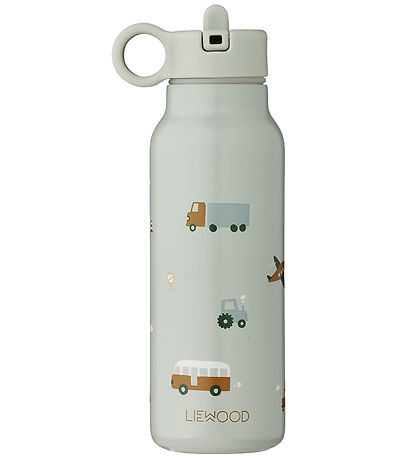 Liewood Vatnsflaska - Falk - 350 ml - Ökutæki/Dove Blue Mix