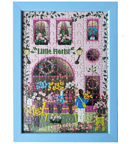 Vissevasse Jigsaw Puzzle - 15x21 cm - 150 Bricks - Little Floris