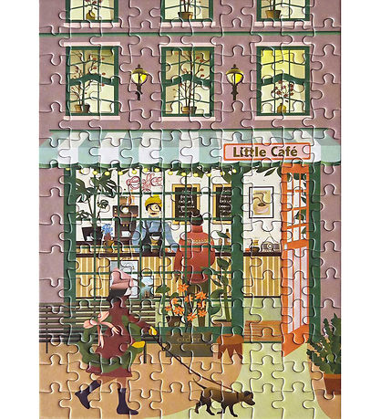 Vissevasse Jigsaw Puzzle - 15x21 cm - 150 Bricks - Little Café