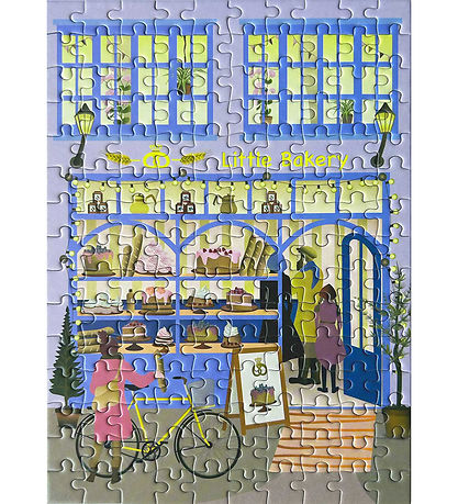 Vissevasse Jigsaw Puzzle - 15x21 cm - 150 Bricks - Little Bakery