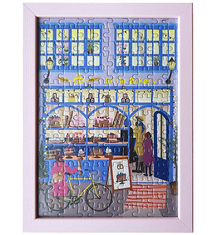 Vissevasse Jigsaw Puzzle - 15x21 cm - 150 Bricks - Little Bakery