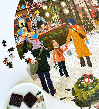 Vissevasse Jigsaw Puzzle - 1000 Bricks - Christmas Market