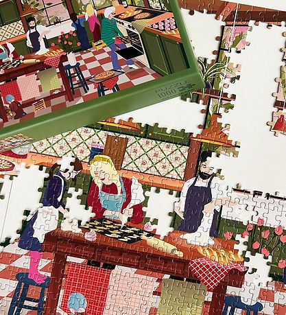 Vissevasse Puzzlespiel - 1000 Teile - Gemütliche Küche