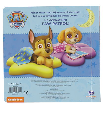Forlaget Carlsen Myndabók - Sofðu vel, hundar - Paw Patrol - Dan