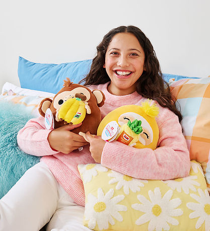 Snackles Soft Toy - 25 cm - The sloth Sandy w. Tropical Gold