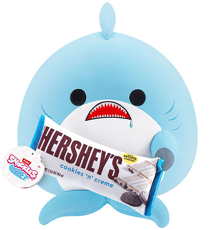 Snackles Soft Toy - 35 cm - The shark Seth w. Hershey's