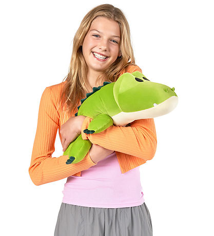Hug A Lumps Kuscheltier m. Gewicht - 55 cm - Krokodil - Rocko