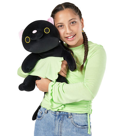 Hug A Lumps Soft Toy w. Weight - 40 cm - Cat - Luna