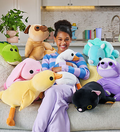 Hug A Lumps Soft Toy w. Weight - 40 cm - Cat - Luna