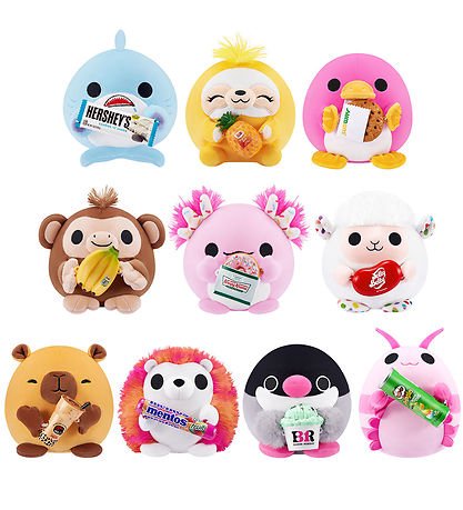 Snackles Soft Toy - Assorted - Plush Small - Mini Brands - 14 cm