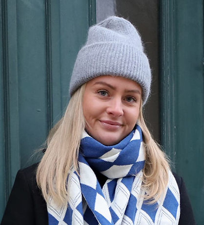 By Stær Beanie - Wool/Polyester - Knitted - Magda - Grey Melange