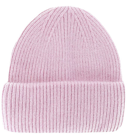 By Stær Beanie - Wool/Polyester - Knitted - Magda - Pink