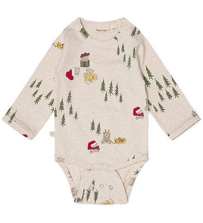 That's Mine Bodysuit L/æ - Mika - Christmas Polar Bear