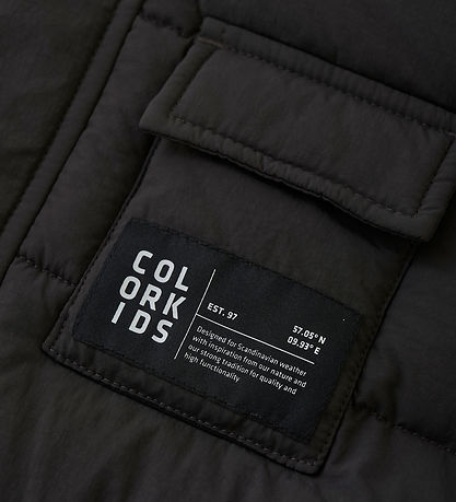 Color Kids Padded Jacket - Phantom