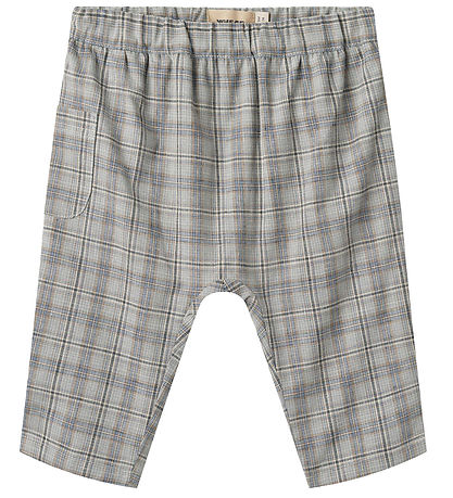 Wheat Trousers - Henry - Cloudy Blue Check