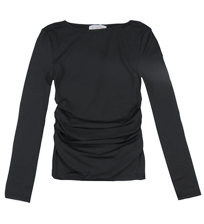 Hound Blouse - Wrinkle Top - Black