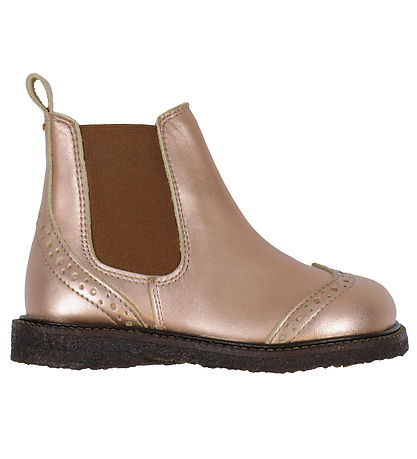 Angulus Kängor - Chelsea - Bronze/Cognac