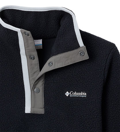 Columbia Fleecepullover - Helvetia II - Schwarz/City Grey