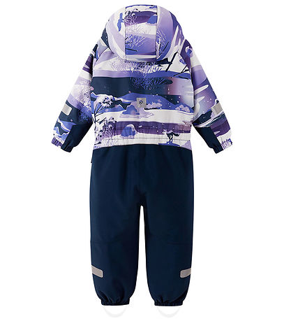 Reima Snowsuit - Kurikka - Breezy Violet w. Print