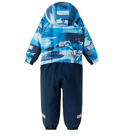 Reima Snowsuit - Kurikka - Navy w. Print