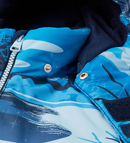 Reima Snowsuit - Kurikka - Navy w. Print