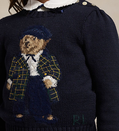 Polo Ralph Lauren Blússa - Prjónað - Dökkblátt