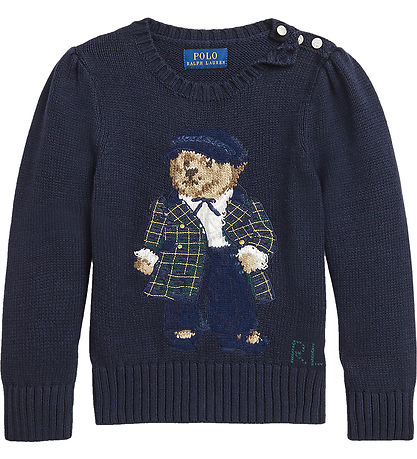 Polo Ralph Lauren Blússa - Prjónað - Dökkblátt