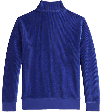 Polo Ralph Lauren Bluse m. Reißverschluss - Cord - Blau
