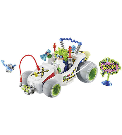 Playmobil Funstars - Kappakstursprófessor - 71633 - 40 Partar
