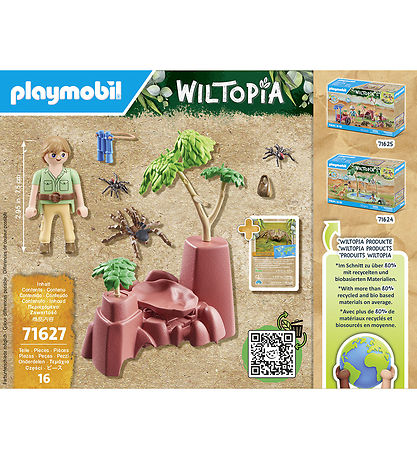 Playmobil Wiltopia - Spider Steinar - 71627 - 16 Partar