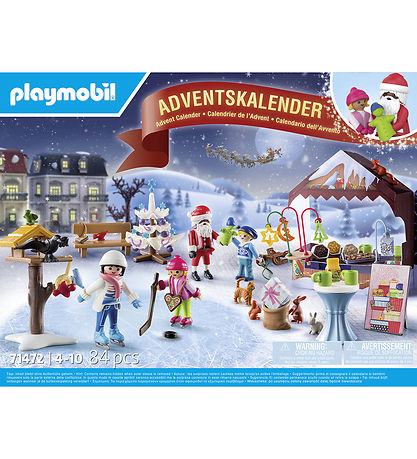 Playmobil Advent Calendar - A trip to the Christmas market - 714