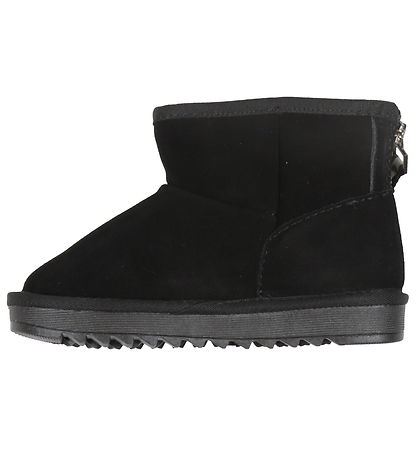 Calvin Klein Teddy Boots - Fur Boot - Black