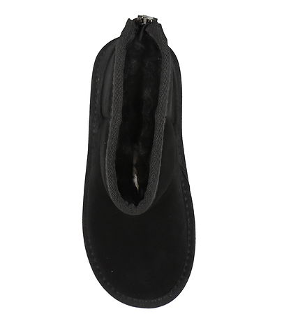 Calvin Klein Teddy Boots - Fur Boot - Black