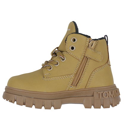 Tommy Hilfiger Stígvél - Lace-Up - Ochre