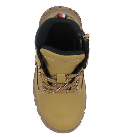 Tommy Hilfiger Stígvél - Lace-Up - Ochre